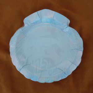Meri Meri-Small shell plates, set of 8-New